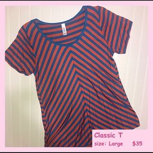 nwt llr classic t chevron
